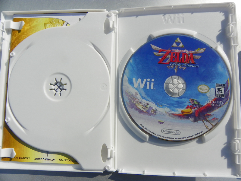 Illustration for article titled This is How Our Copy of The Legend of Zelda: Skyward Sword Begins